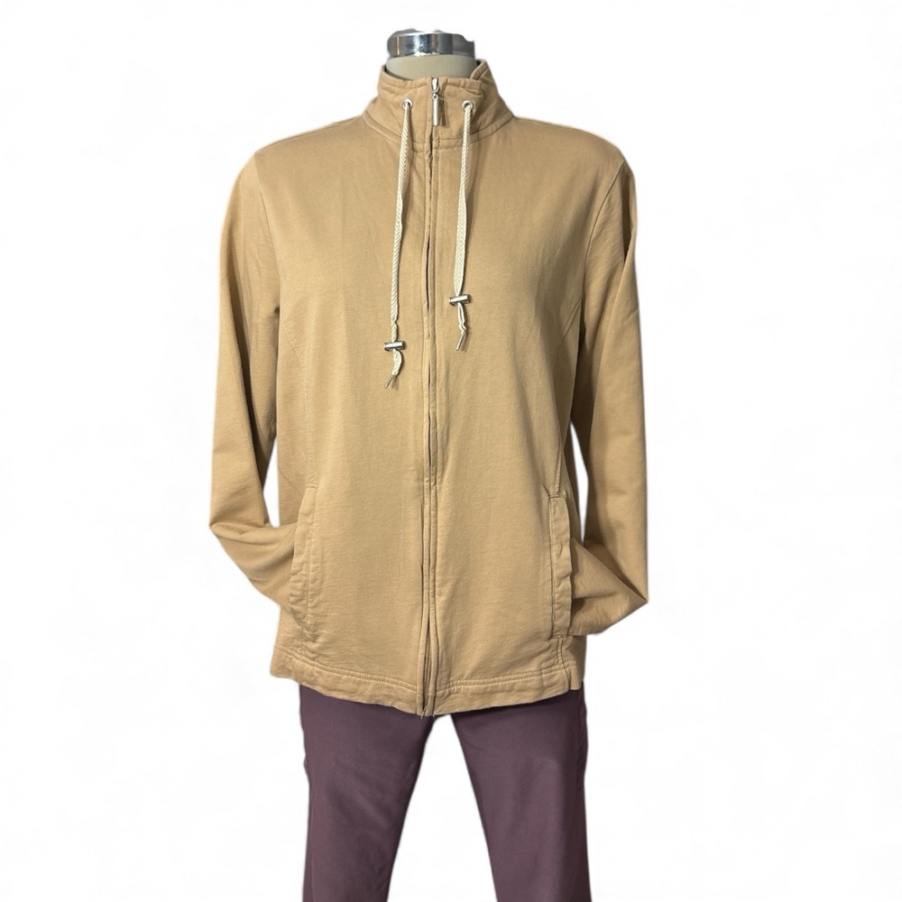George Women’s Camel Zip-Up Sweater
Size L/G